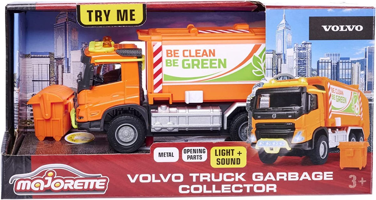 Šiukšliavežė majorette volvo