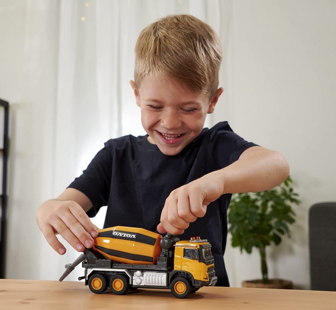 Didelė volvo mašina mojorette betoniarka 19 cm
