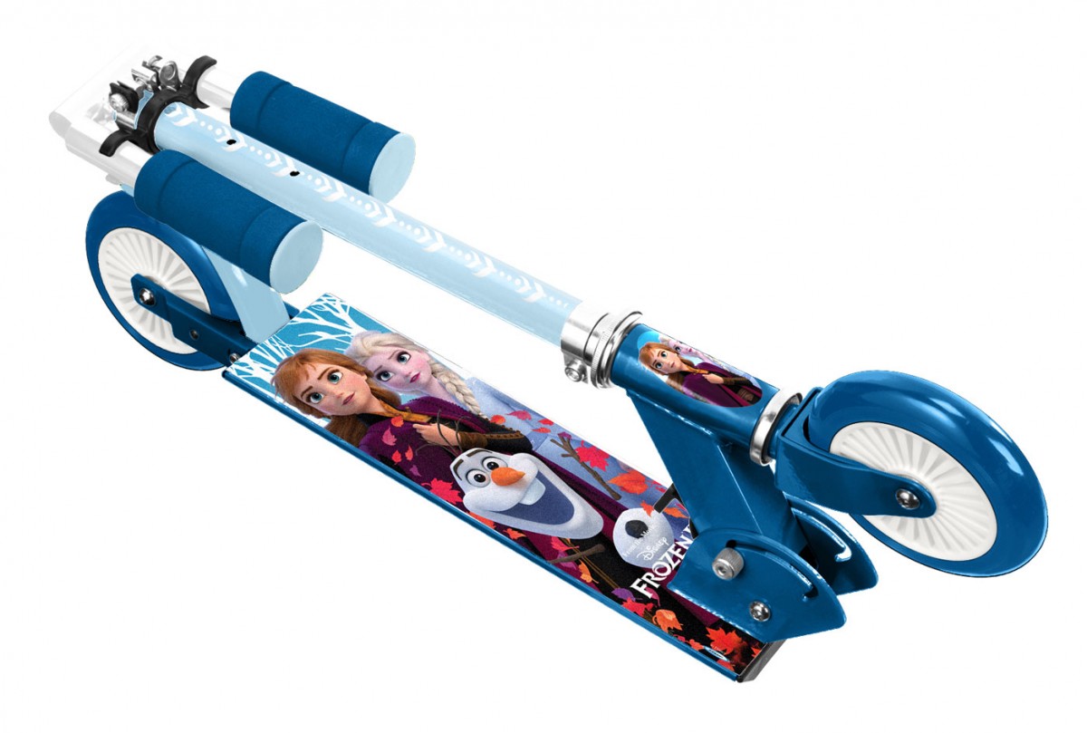Dviejų ratų paspirtukas su frozen ii dizainu