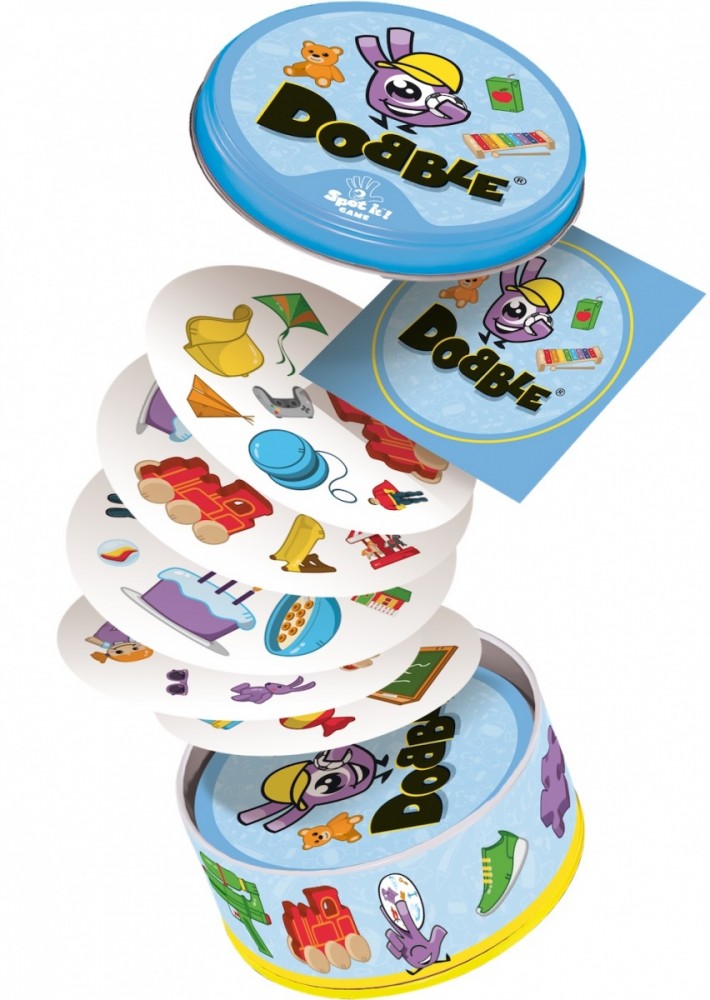 Stalo žaidimas vaikams dobble kids eco