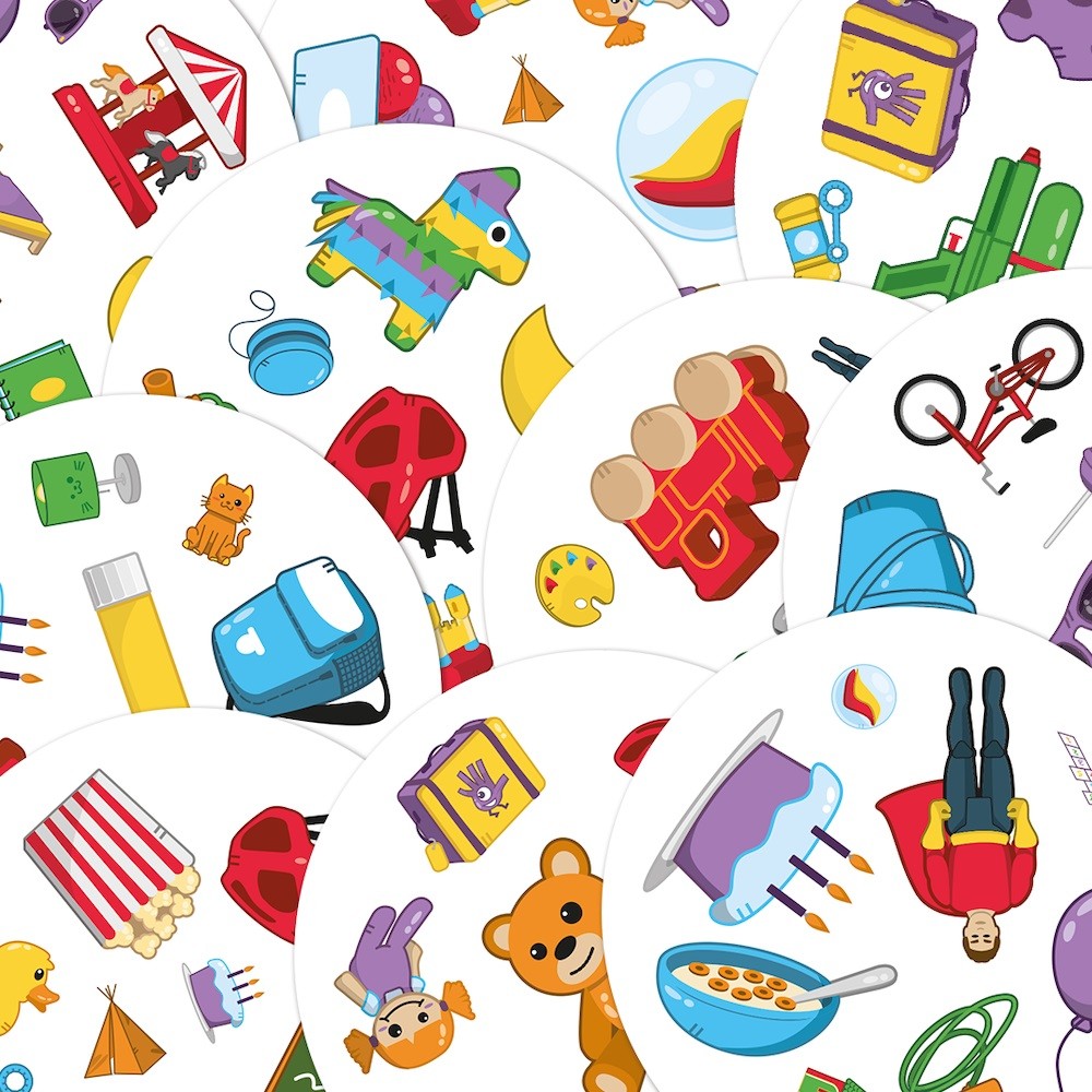 Stalo žaidimas vaikams dobble kids eco
