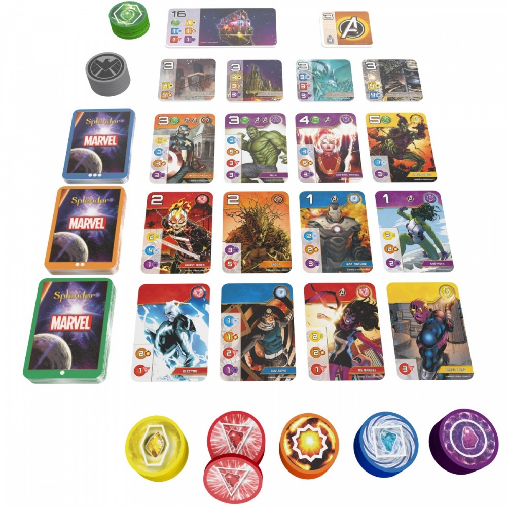 Stalo žaidimas splendor marvel, pl