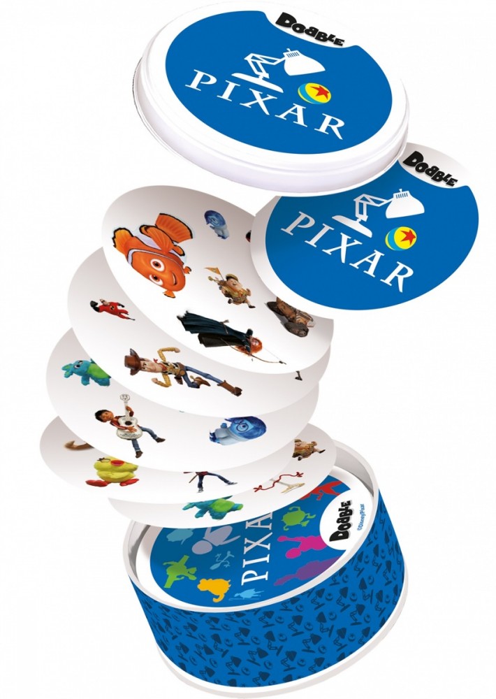 Stalo žaidimas rebel dobble pixar