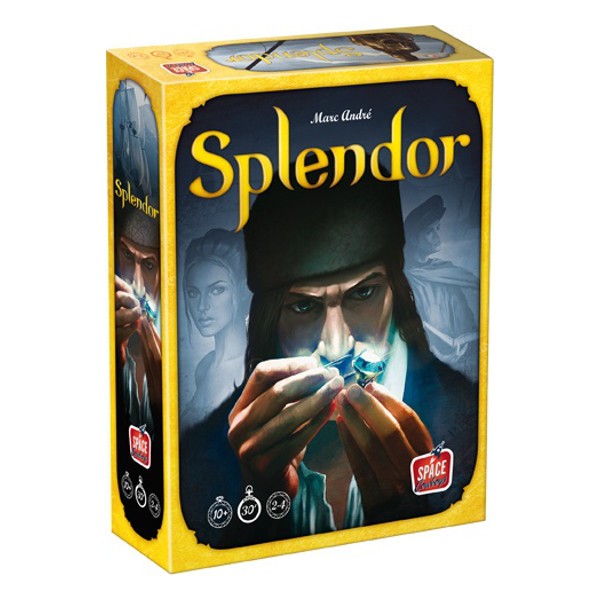 Strateginis stalo žaidimas splendor, spalvotas