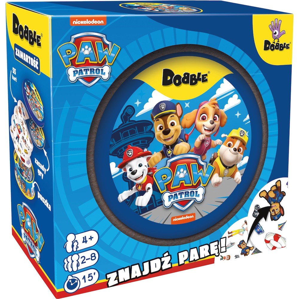 Stalo žaidimas rebel dobble paw patrol (šunyčiai patruliai)