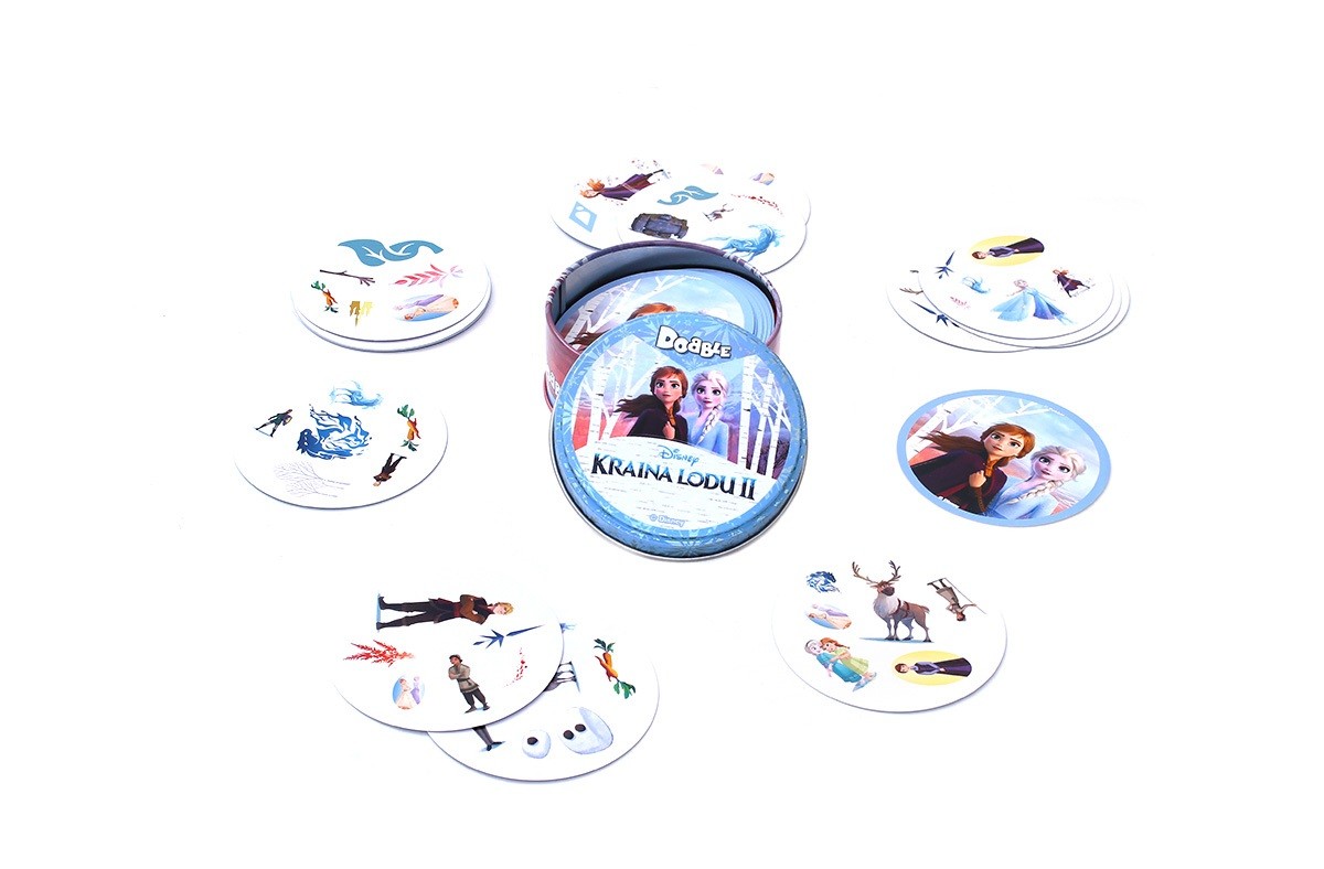 Stalo kortų žaidimas rebel dobble frozen 2(ledo šalis 2) , lenkų kalba