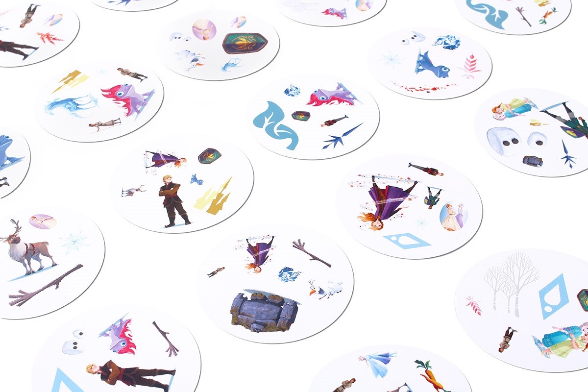 Stalo kortų žaidimas rebel dobble frozen 2(ledo šalis 2) , lenkų kalba