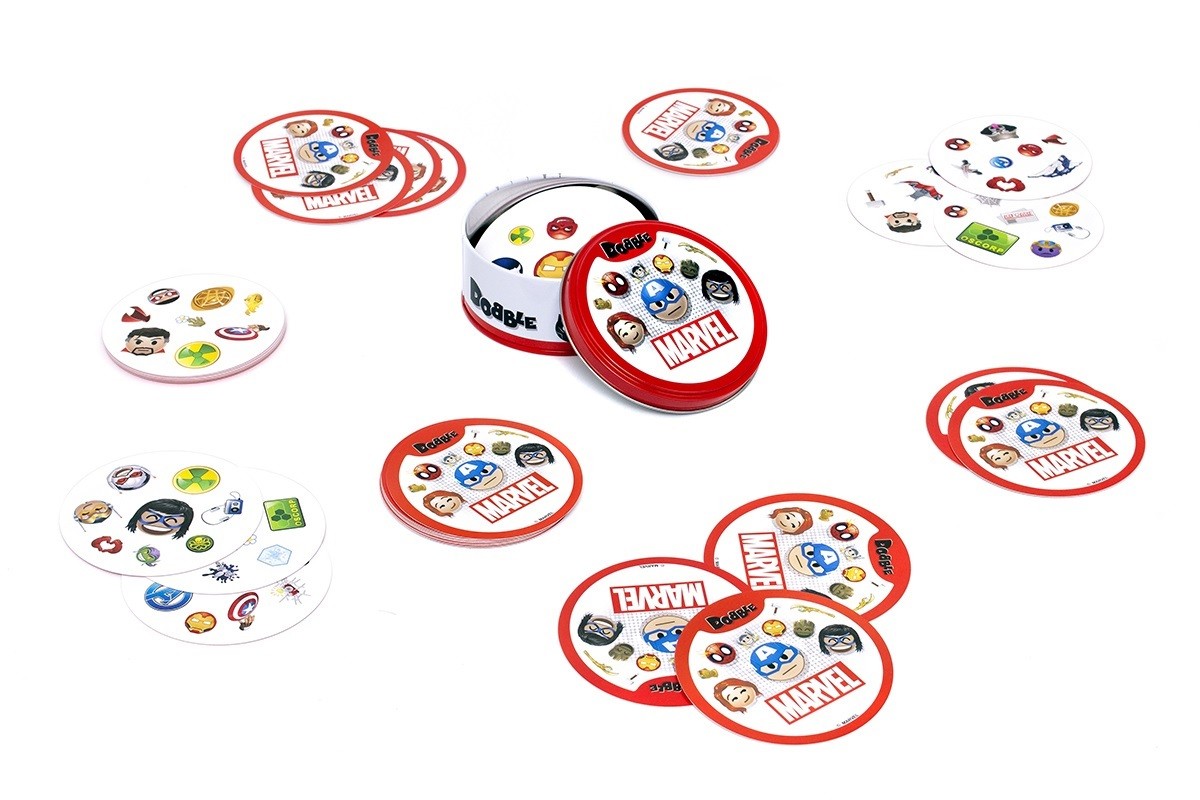 Stalo žaidimas dobble marvel emoji rebel