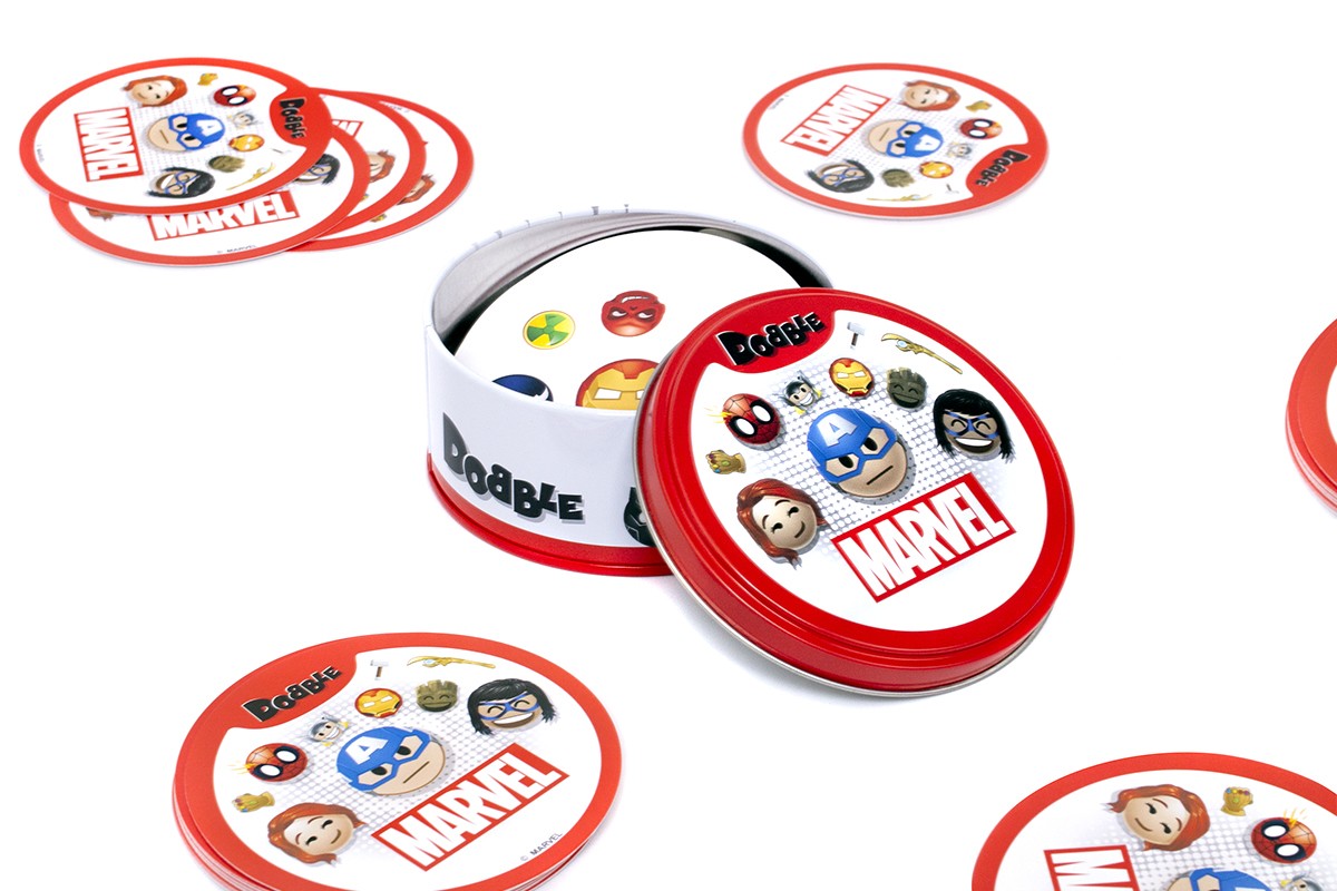 Stalo žaidimas dobble marvel emoji rebel