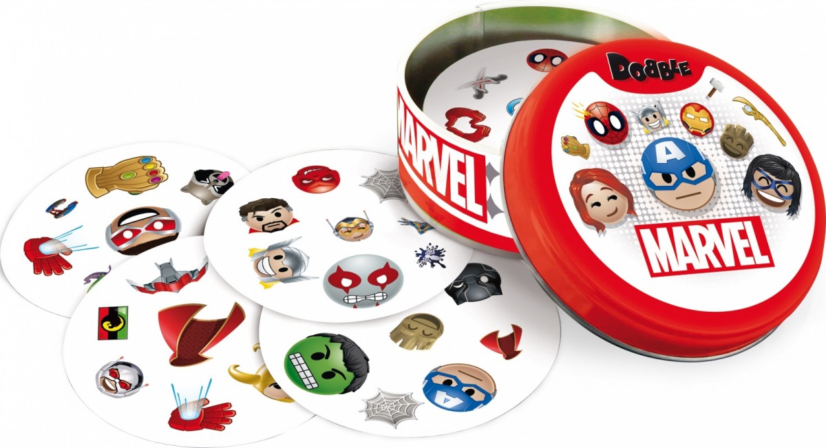 Stalo žaidimas dobble marvel emoji rebel