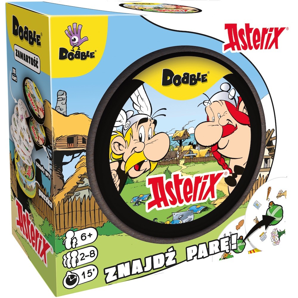 Stalo žaidimas dobble asterix
