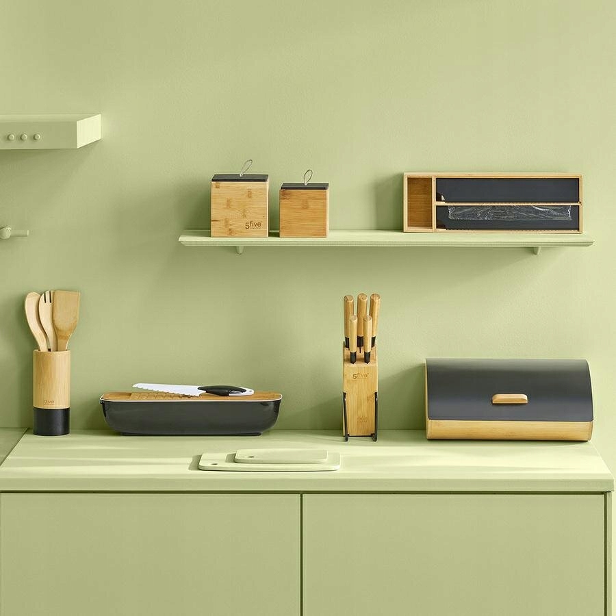 5five Noir Kitchen virtuvės įrankių stovas