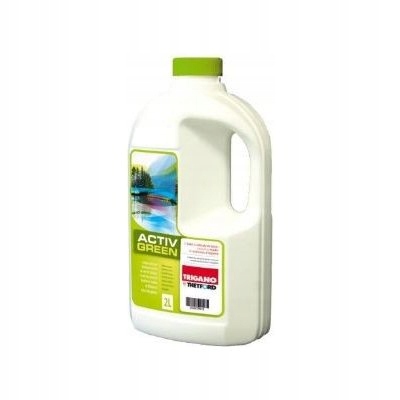 Kelioninis tualetinis skystis Thetford gamintojo "Trigano Activ Green" 2 l turistinis tualetinis skystis