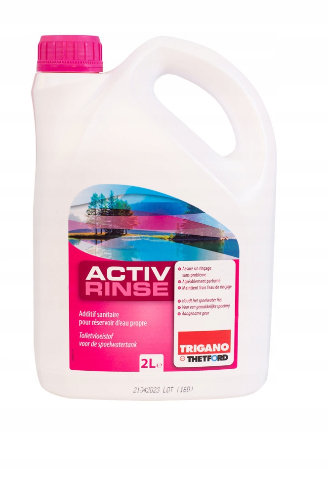 Thetford gamintojo "Trigano Activ Rinse" 2 l turistinis tualetinis skystis