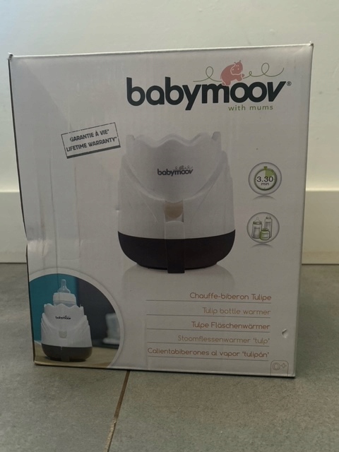 Buteliukų šildiklis Babymoov Tulip cream A002027