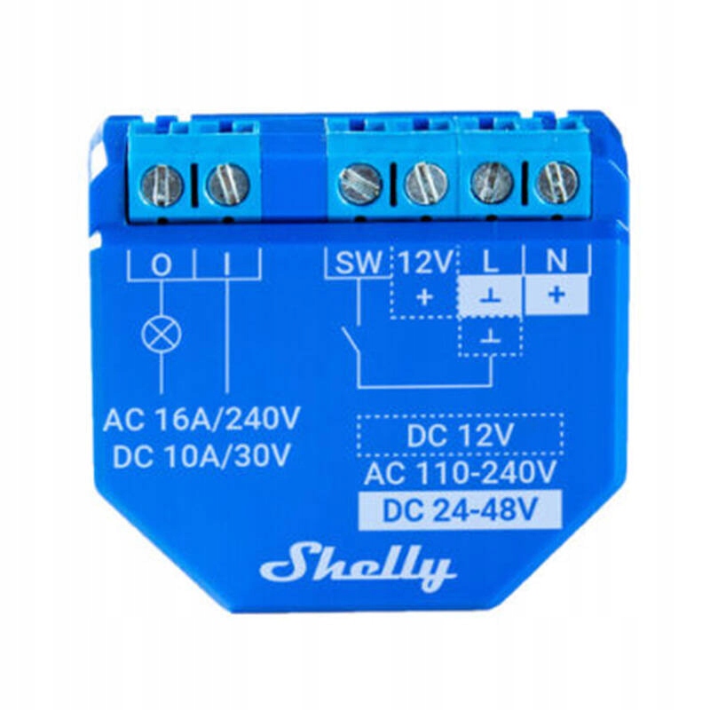Išmanioji Wi-Fi / Bluetooth relė Shelly PLUS 1