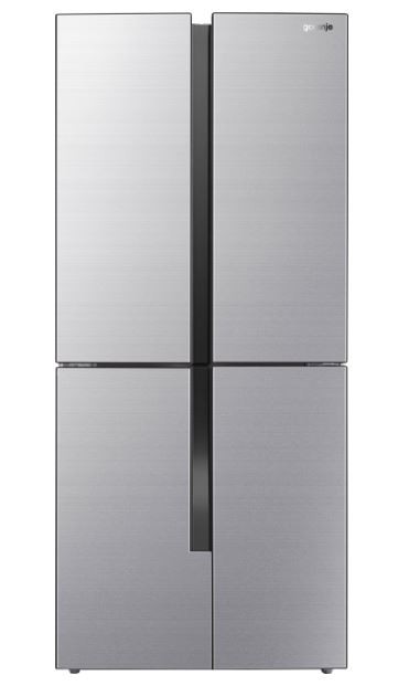 Laisvai pastatomas, dviduris šaldytuvas gorenje nrm8182mx, automatinis atitirpinimas