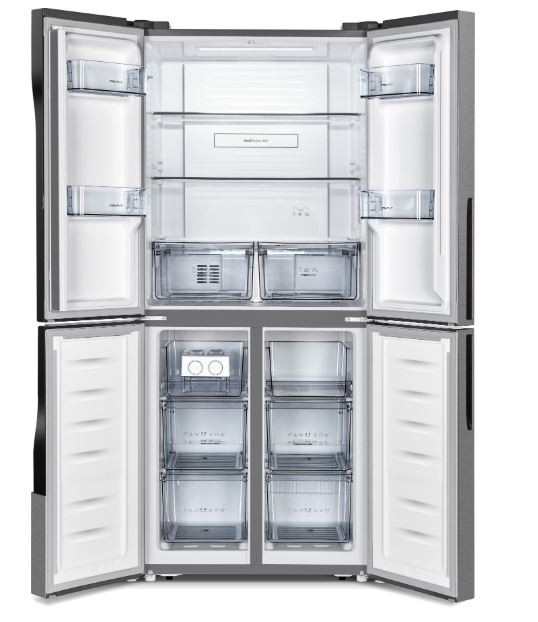 Laisvai pastatomas, dviduris šaldytuvas gorenje nrm8182mx, automatinis atitirpinimas