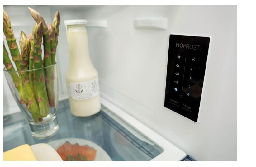 Laisvai pastatomas, dviduris šaldytuvas gorenje nrm8182mx, automatinis atitirpinimas
