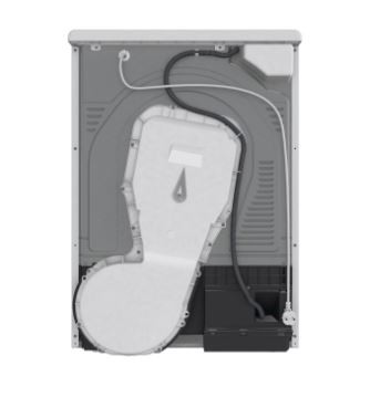 Džiovyklė džiovyklė - gorenje dpna92wifi 9 kg a++ balta, juoda