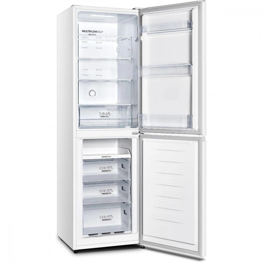 Laisvai pastatomas, šaldytuvas su šaldikliu apačioje gorenje nrk 418ecw4, automatinis atitirpinimas