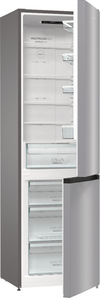 Laisvai pastatomas, šaldytuvas su šaldikliu apačioje gorenje nrk6202es4, automatinis atitirpinimas