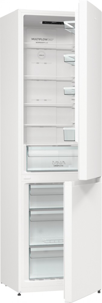 Laisvai pastatomas, šaldytuvas su šaldikliu apačioje gorenje nrk6202ew4, automatinis atitirpinimas