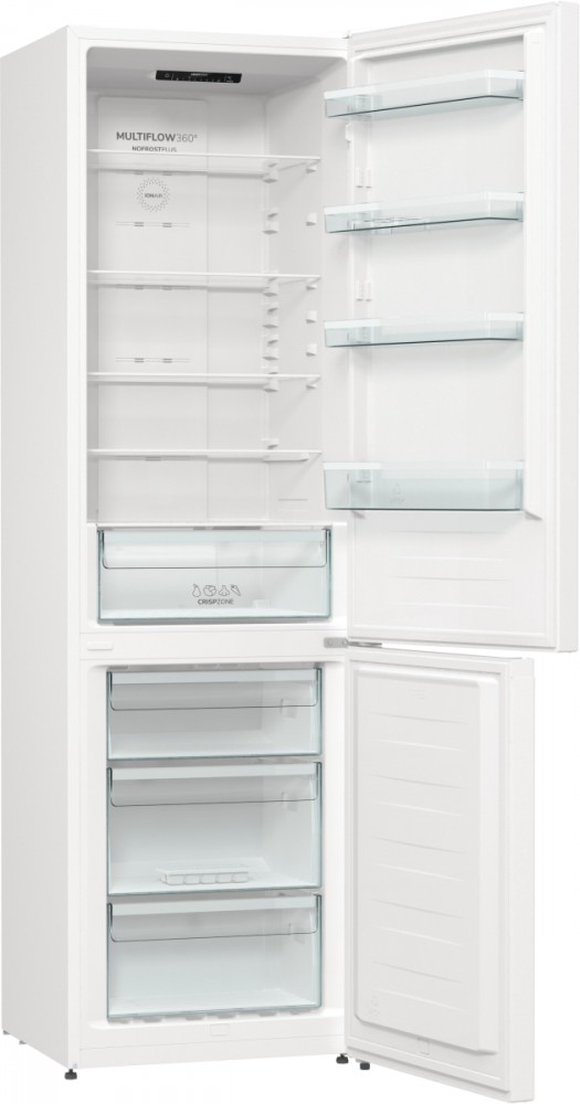 Laisvai pastatomas, šaldytuvas su šaldikliu apačioje gorenje nrk6202ew4, automatinis atitirpinimas