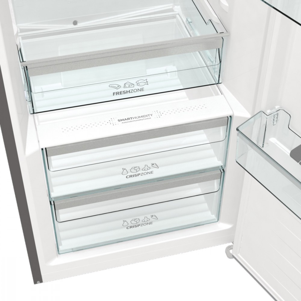 Laisvai pastatomas, šaldytuvas be šaldiklio gorenje r619eaxl6, automatinis atitirpinimas