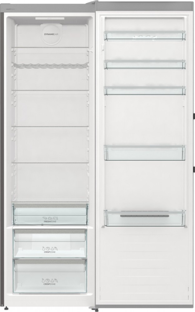 Laisvai pastatomas, šaldytuvas be šaldiklio gorenje r619eaxl6, automatinis atitirpinimas