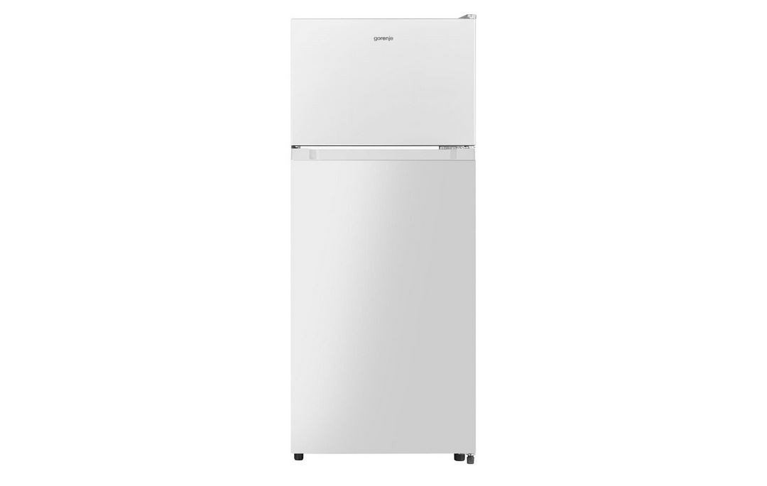Laisvai pastatomas, šaldytuvas su šaldikliu viršuje gorenje rf212epw4, rankinis atitirpinimas