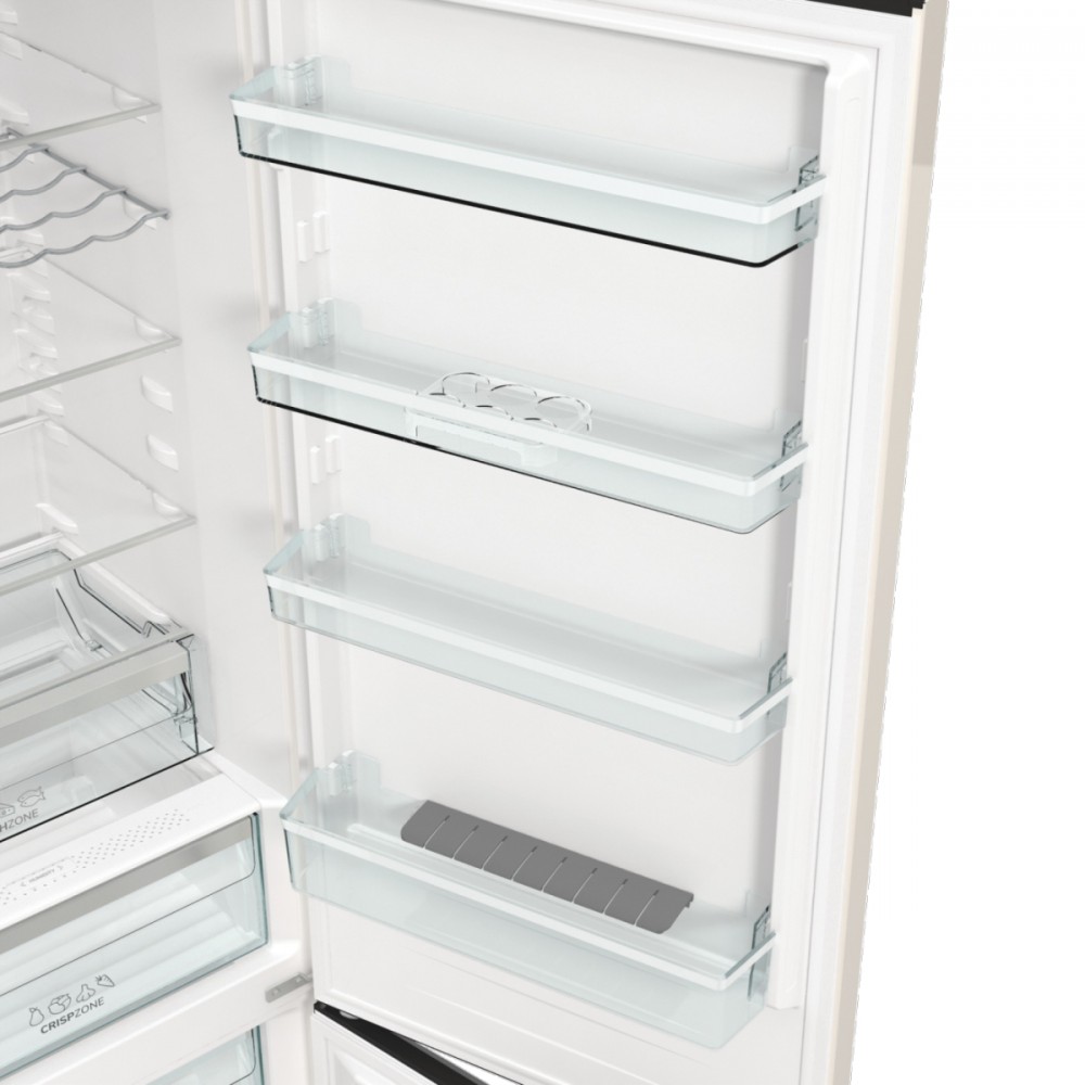 Laisvai pastatomas, šaldytuvas su šaldikliu apačioje gorenje nrk6202ac4, automatinis atitirpinimas