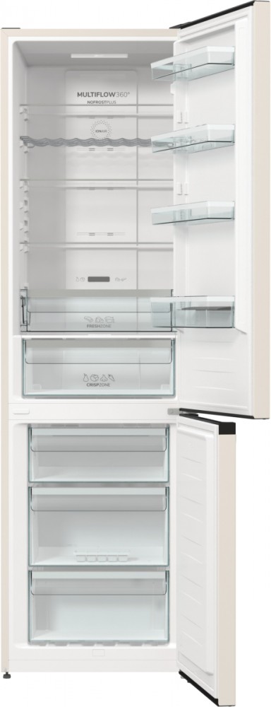 Laisvai pastatomas, šaldytuvas su šaldikliu apačioje gorenje nrk6202ac4, automatinis atitirpinimas