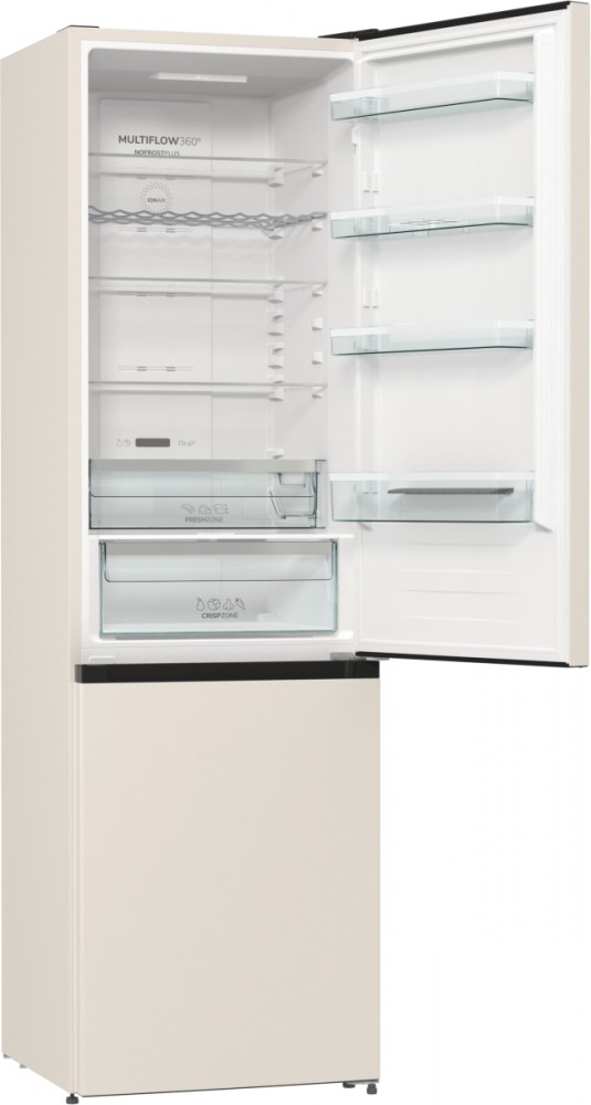 Laisvai pastatomas, šaldytuvas su šaldikliu apačioje gorenje nrk6202ac4, automatinis atitirpinimas