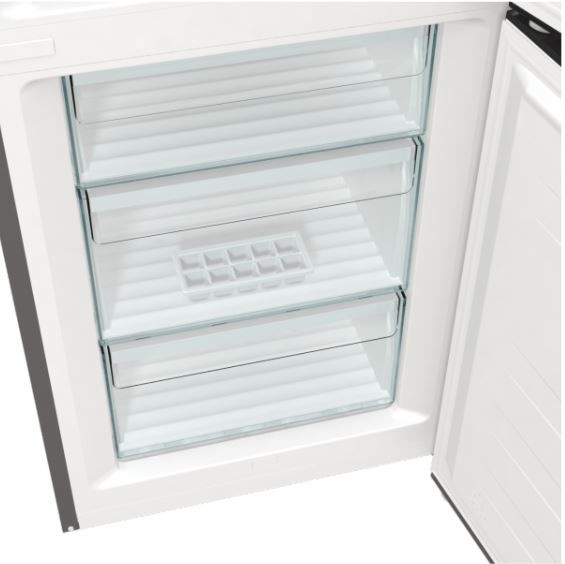 Laisvai pastatomas, šaldytuvas su šaldikliu apačioje gorenje nrc620bsxl4, automatinis atitirpinimas