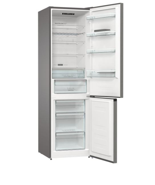 Laisvai pastatomas, šaldytuvas su šaldikliu apačioje gorenje nrc620bsxl4, automatinis atitirpinimas
