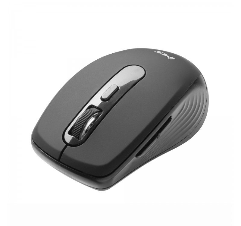 Belaidė optinė pelė focus m315, tylių paspaudimų technologija, 1600 dpi, juoda