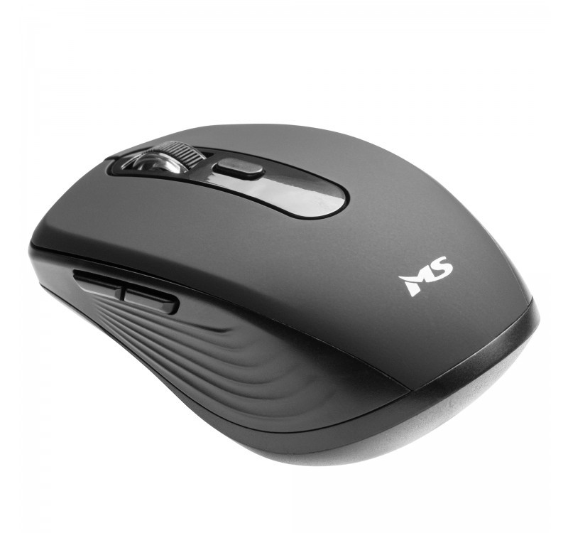Belaidė optinė pelė focus m315, tylių paspaudimų technologija, 1600 dpi, juoda