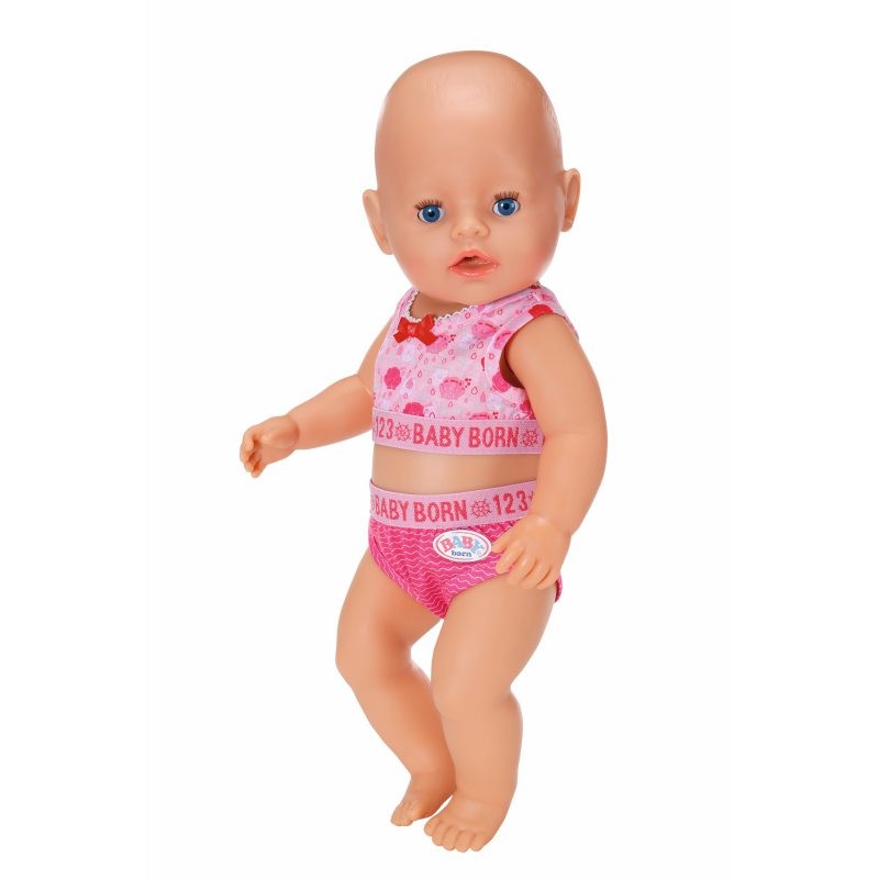 Apatinių komplektas lėlei baby born, 43 cm