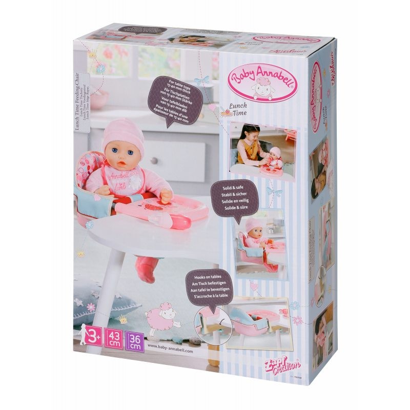 Lėlės maitinimo kedutė anabell