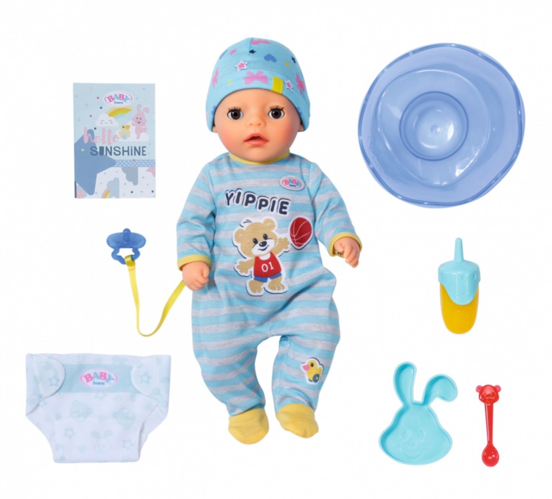 Lėlė baby born berniukas 36 cm