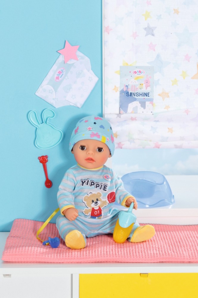 Lėlė baby born berniukas 36 cm