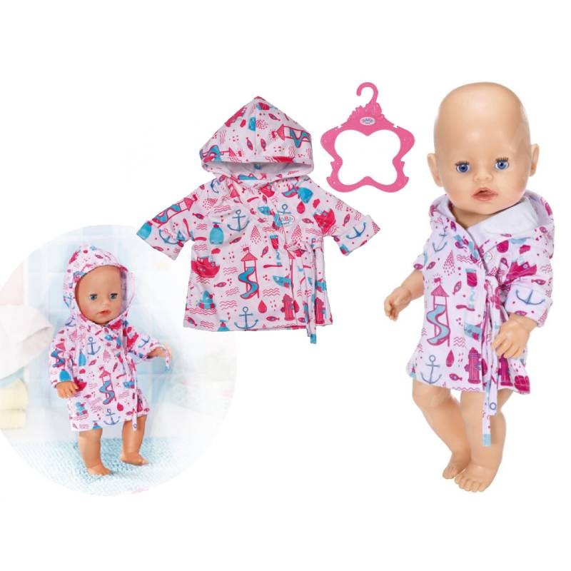 Lėlės chalatas baby born zapf creation, 3 m.+