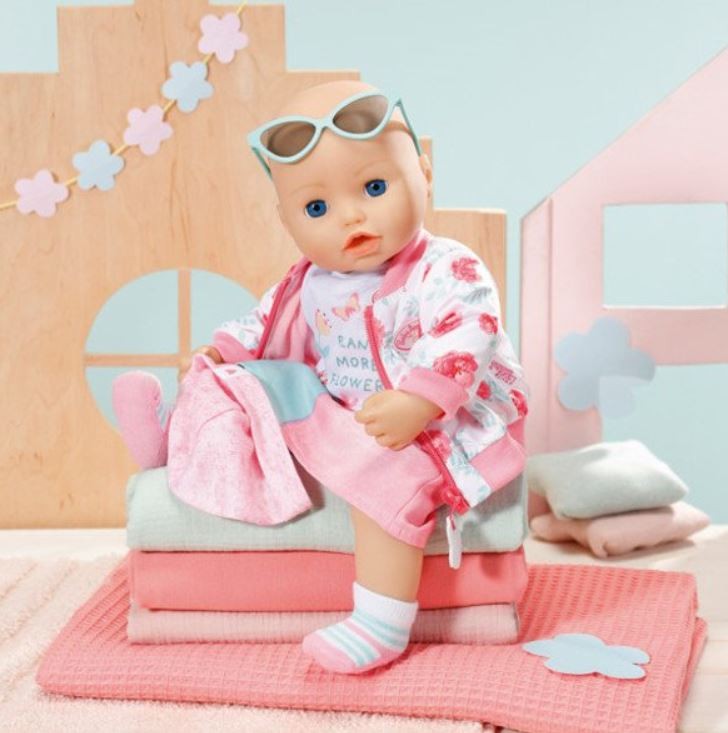 Lėlės drabužiai baby annabell deluxe spring, 43cm