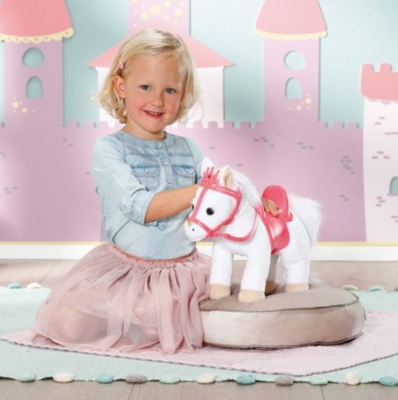 Lėlės ponis baby annabell 36 cm, baltas
