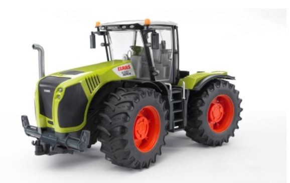 Traktorius bruder claas xerion, žalias
