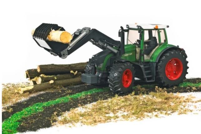 Žaislinis traktorius bruder br-03041 / 4001702030414, žalias