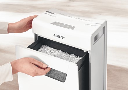 Popieriaus smulkintuvas leitz iq protect premium 80910000