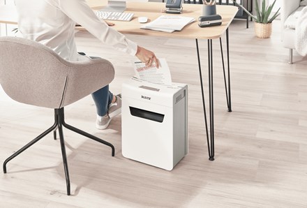 Popieriaus smulkintuvas leitz iq protect premium 80910000