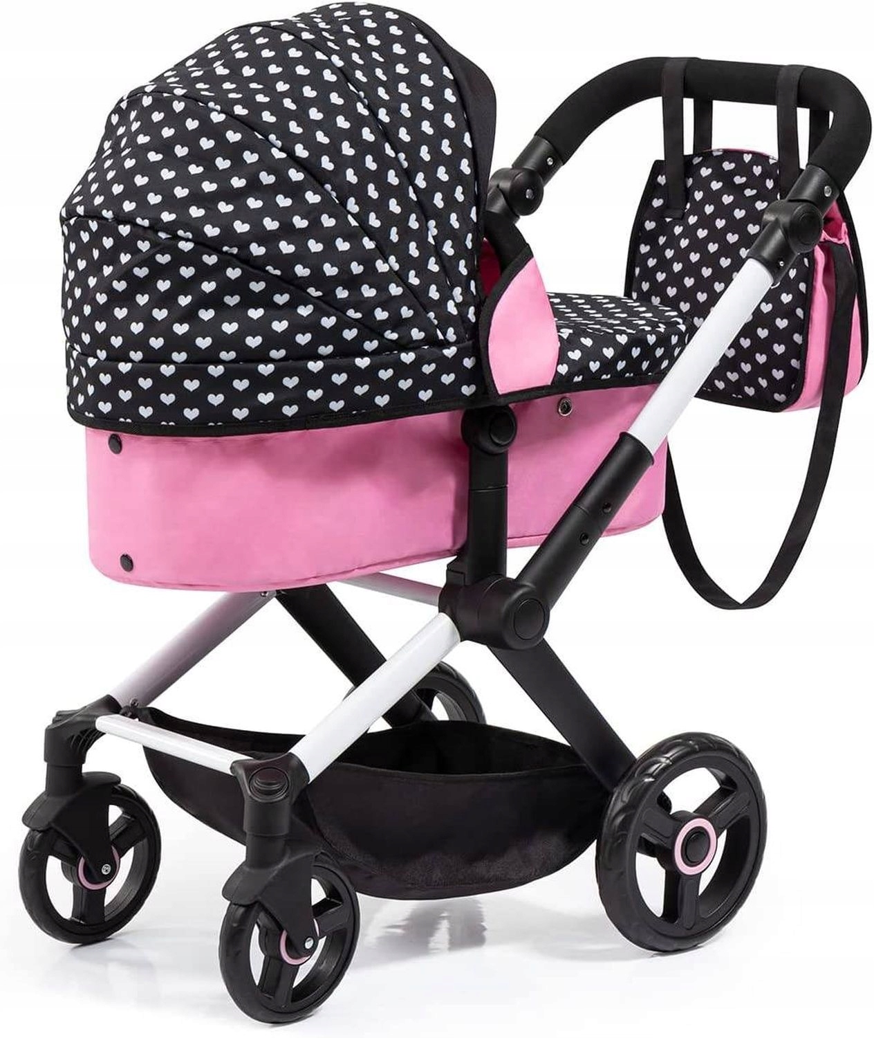 Bayer design doll stroller xeo 2in1 lovytė ir vežimėlis mega komplektas